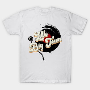 Vinyl Retro Style - Little Big Town T-Shirt